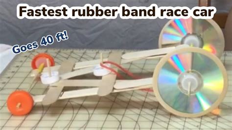 Rubber Band Car Race