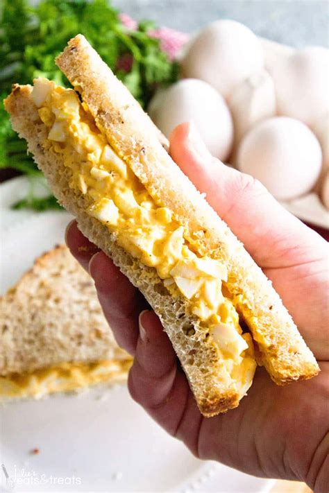 Deviled Egg Salad Sandwich - Julie's Eats & Treats