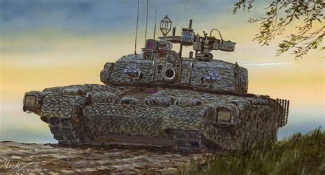 Tank Paintings Released by Tank Veteran - The Tank Museum