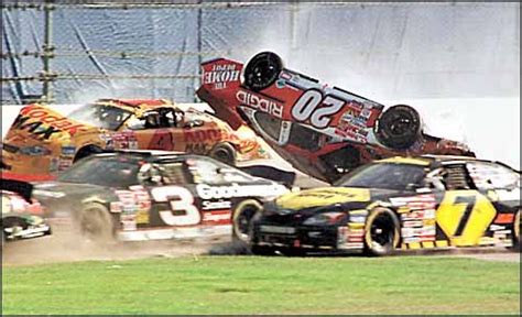 NASCAR DAYTONA 500 | Tony Stewart (20) flies upside down aft… | Flickr