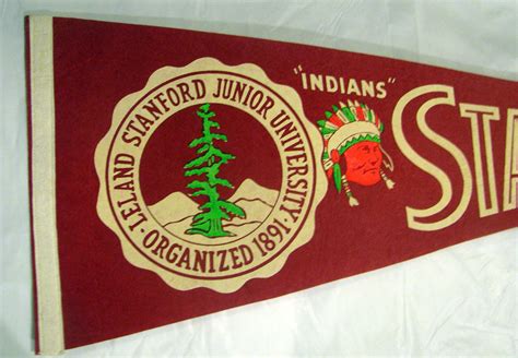 Lot Detail - VINTAGE STANFORD INDIANS PENNANT