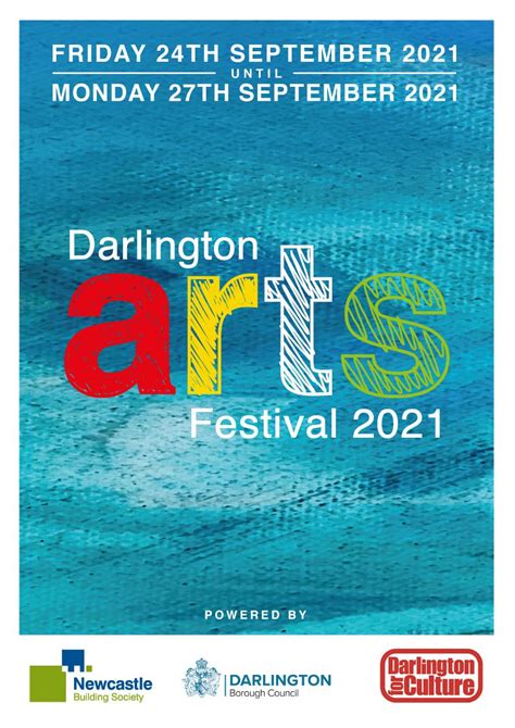 Darlington Arts Festival 24th to 27th September 2021 - Darlington for ...