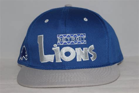 Vintage Detroit Lions NFL Snapback Hat