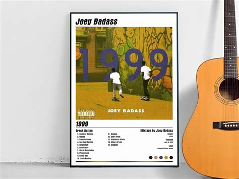 Joey Badass 1999 Album Cover Poster | Etsy