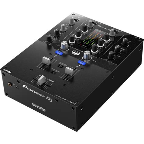 Pioneer DJ DJM-S3 2-Channel DJ Mixer for Serato DJM-S3 B&H Photo