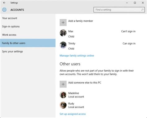 Manage User Accounts and Settings in Windows 10 | Microsoft Press Store