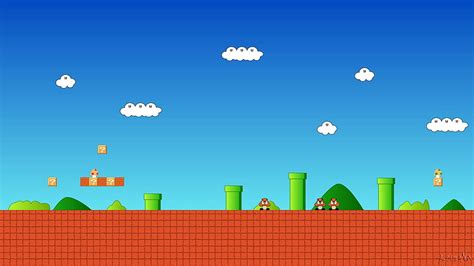 Mario Backgrounds, super mario pixel background HD wallpaper | Pxfuel