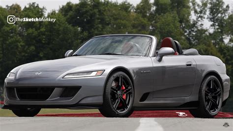 Iconic Honda S2000 Gets Modern Redesign, That's How Civic DNA Becomes ...