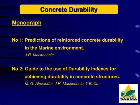 PPT - Concrete Durability PowerPoint Presentation, free download - ID:5767487