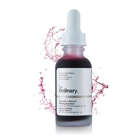 The Ordinary - The Ordinary AHA 30% Plus BHA 2% Peeling Solution ...