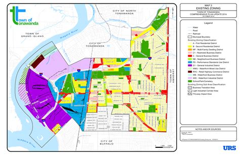 Tonawanda Zoning Map Comparison – The Clean Air Coalition of W.N.Y.