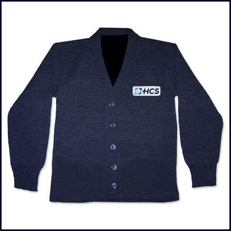 Vicki Marsha Uniforms Cardigan Sweater with School Emblem - 1st Grade - Girls Uniforms ...