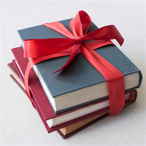 Books with red ribbon | Free Photo