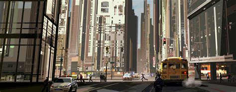 ArtStation - Mondrian St. NY.