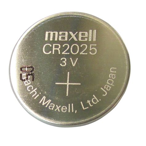 Maxell CR2025 Button Cell Lithium Battery 3V - Portable Engineering Sdn. Bhd. (849478-M)