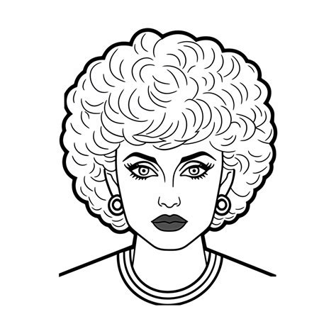 80S Pop Culture Coloring - Coloring Page