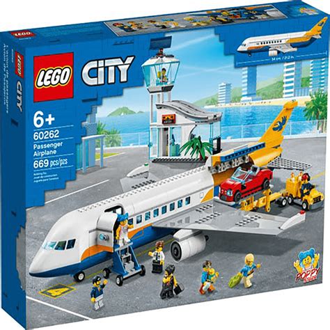 LEGO City Airport Passenger Airplane & Terminal Toy - 60262 - Toys And ...