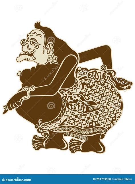 Wayang Semar, Semar Vector, Leather Puppet, Ismoyo Stock Photography | CartoonDealer.com #291759920