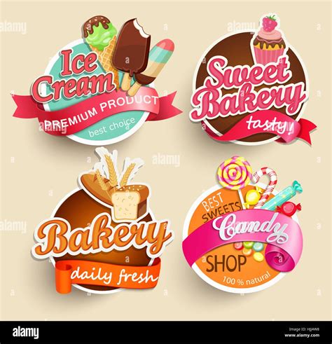 Sweet Bakery Logo High Resolution Stock Photography and Images - Alamy