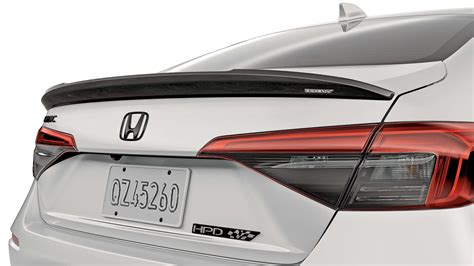 2022-2025 Honda Civic Touring Sedan HPD Decklid Spoiler (Touring) - 08F10-T20-110A