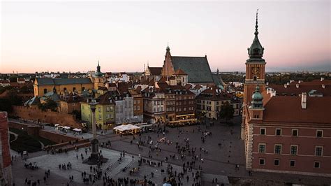 HD wallpaper: Warsaw, skyline, skyscraper, Poland, building exterior ...