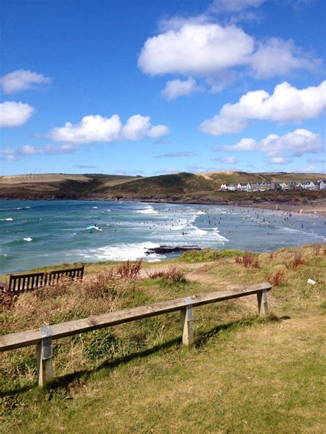 Polzeath, Cornwall | Devon and cornwall, Cottages england, Cornwall england