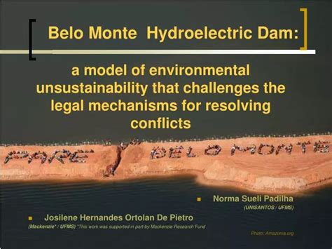 PPT - Belo Monte Hydroelectric Dam : PowerPoint Presentation, free ...