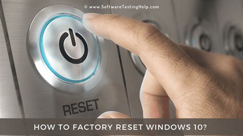 Factory reset pc windows 10 - designguide