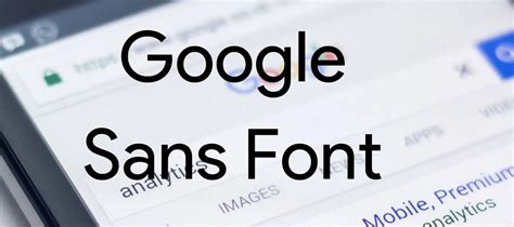 Google Sans Font Free Download