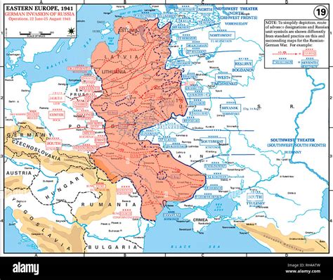 Operation barbarossa map hi-res stock photography and images - Alamy