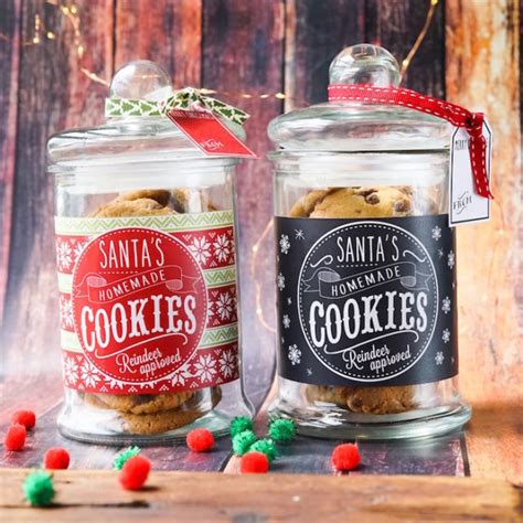 Kara's Party Ideas FREE Printable Christmas Cookie Jar Labels | Kara's ...