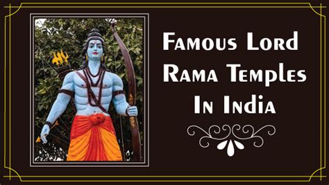 Nine Most Famous Temples In India Dedicated To Lord Rama - Boldsky.com