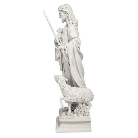 Jesus, The Good Shepherd Garden Statue 43" High ⋆ Virgo Sacrata