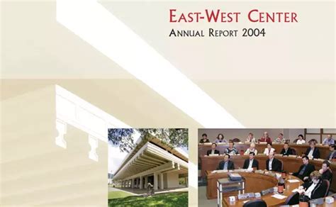 East-West Center Annual Report 2004 | East-West Center | www ...