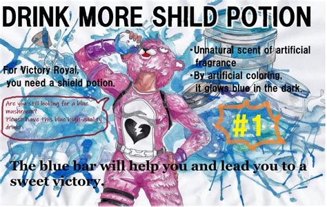 Drink more Shield potion by QuartzImmunity on DeviantArt