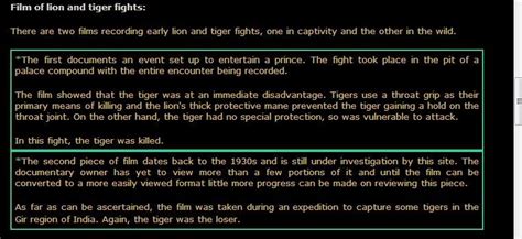 Lion vs. Tiger | CreateDebate