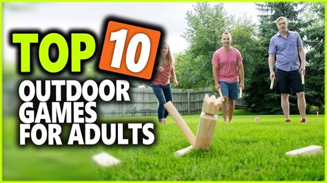 Best Outdoor Games for Adults 2024 | Top 10 Funny Outdoor Games For ...