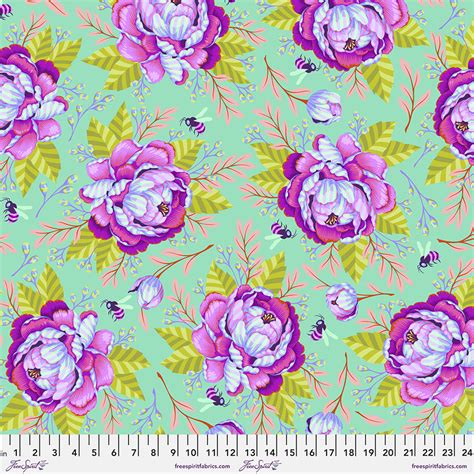 Fabric-Tula Pink Moon Garden Kabloom Dusk - 803081069528