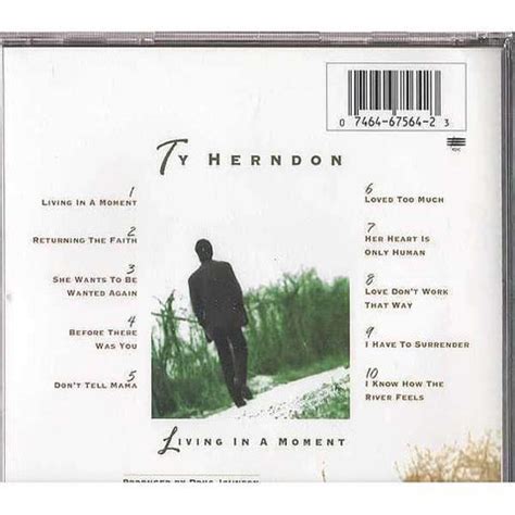 Ty Herndon - Living In A Moment - CD