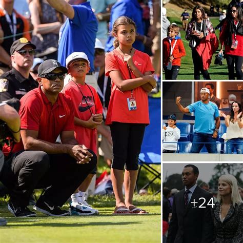 How many kids does Tiger Woods have? How old are his children and who is their mother?