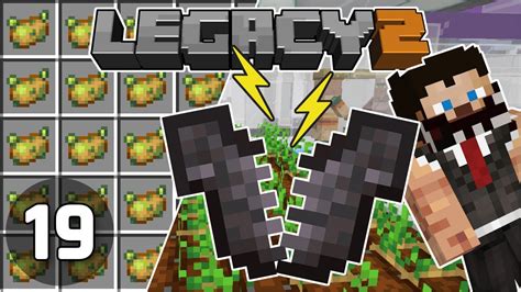 Breaking Netherite & Poisonous Potato Farm - Legacy SMP 2: #19 | Minecraft 1.16 Survival ...