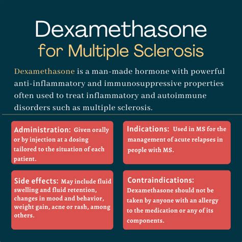 Dexamethasone for MS | Uses, Side Effects, and More