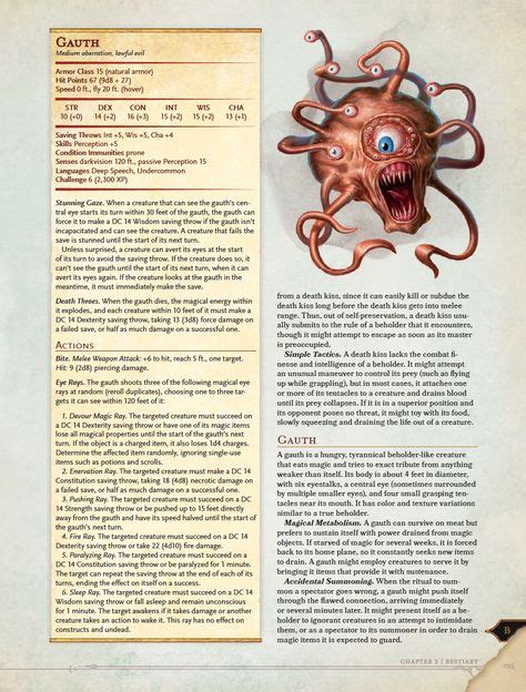 Pin by Mavrick Maddox on Enemy ideas | Dungeons and dragons, Dungeons and dragons homebrew, D&d ...