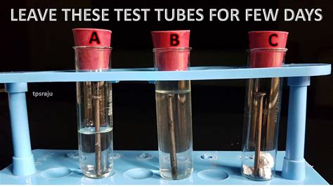 Experiment to prove that the presence of air and water are essential for corrosion/rusting - YouTube