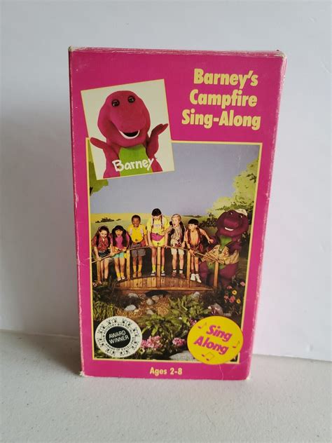 Barney & Friends Campfire Sing-Along VHS | Grelly USA