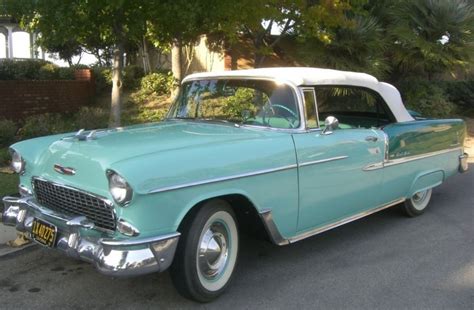 1955 Chevy Bel Air Convertible, Body-Off Concours Restoration, Loaded ...