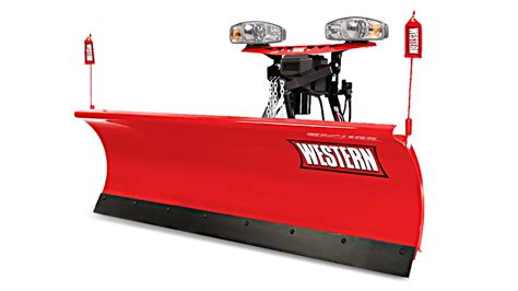 WESTERN® Snowplow, 7'6" PRO-PLOW® Series 2 Straight Blade — NEW Hydraulics