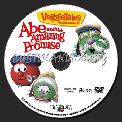 VeggieTales: Abe and the Amazing Promise dvd label - DVD Covers ...