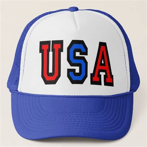 4th of July USA Baseball Cap | Zazzle.com | Usa baseball, Baseball cap, Cap