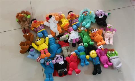 23 Pieces Mcdonald Sesame Street Soft Toys, Hobbies & Toys, Toys & Games on Carousell